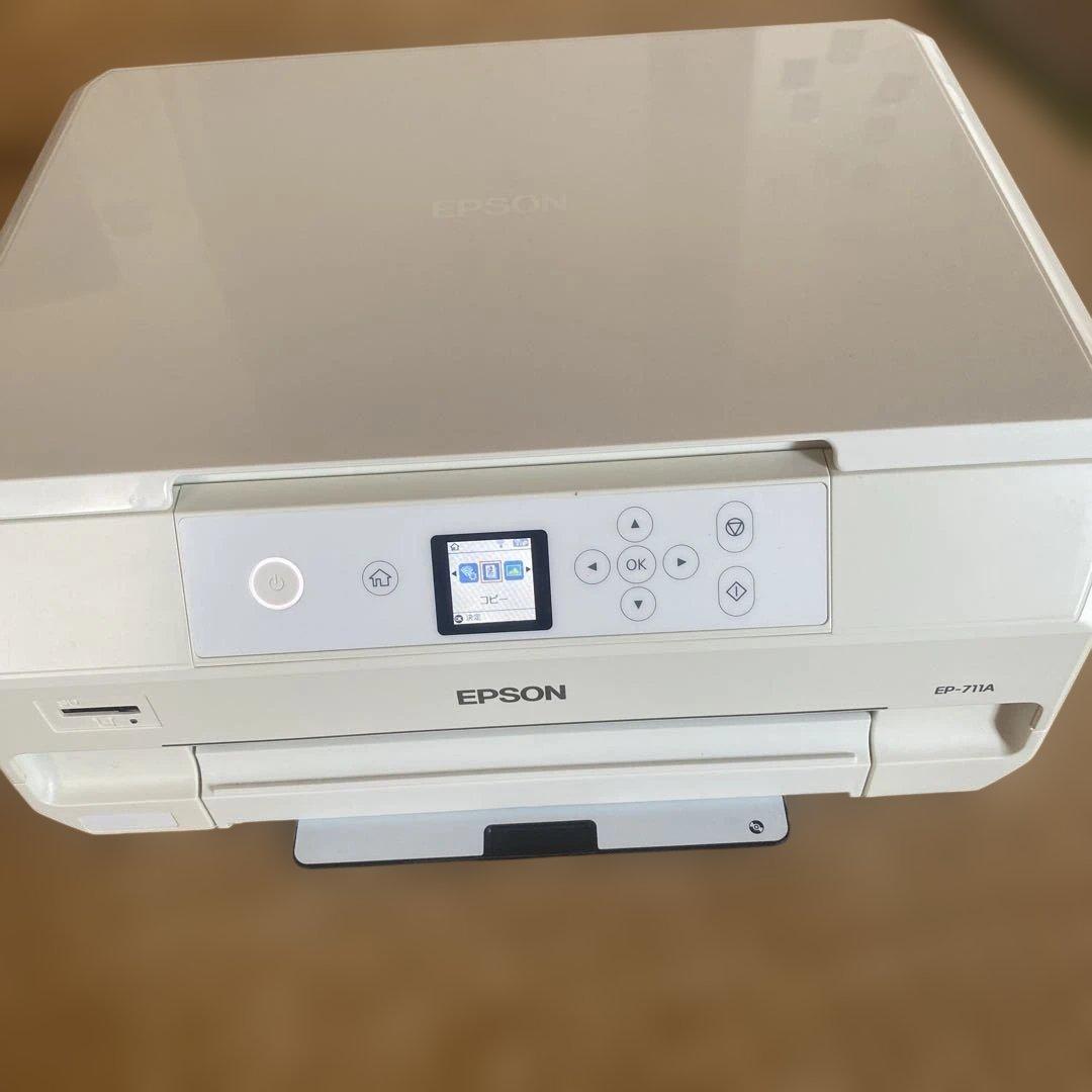 EPSON EP-711A ホワイトプリンター