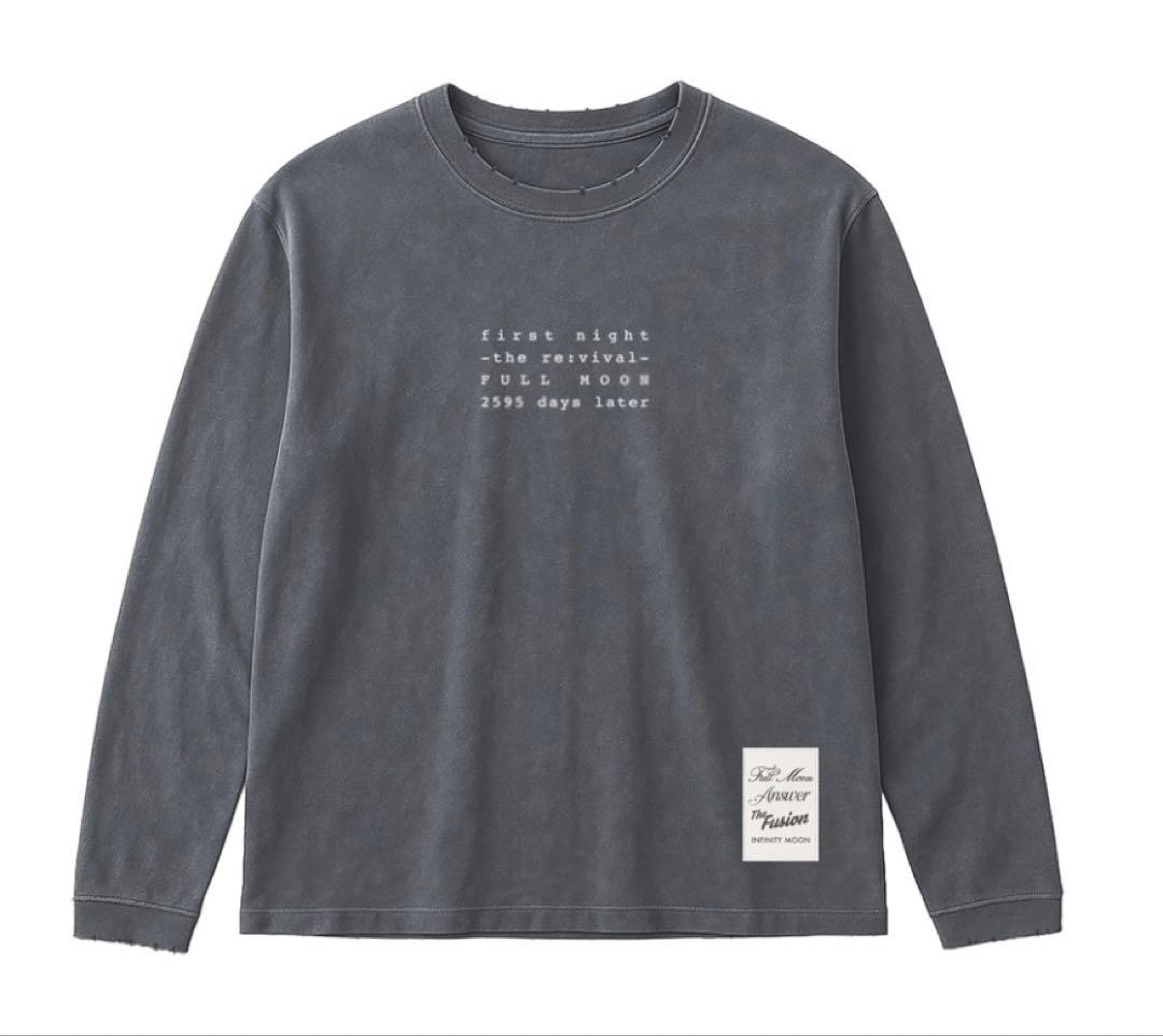 INFINITY MOON LS Tee ～FULL MOON～　Ｌサイズ