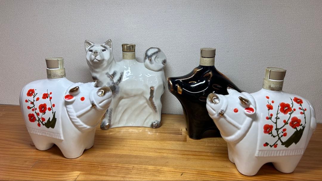 サントリーローヤル　干支 まとめ売り　600ml43%　古酒未開栓