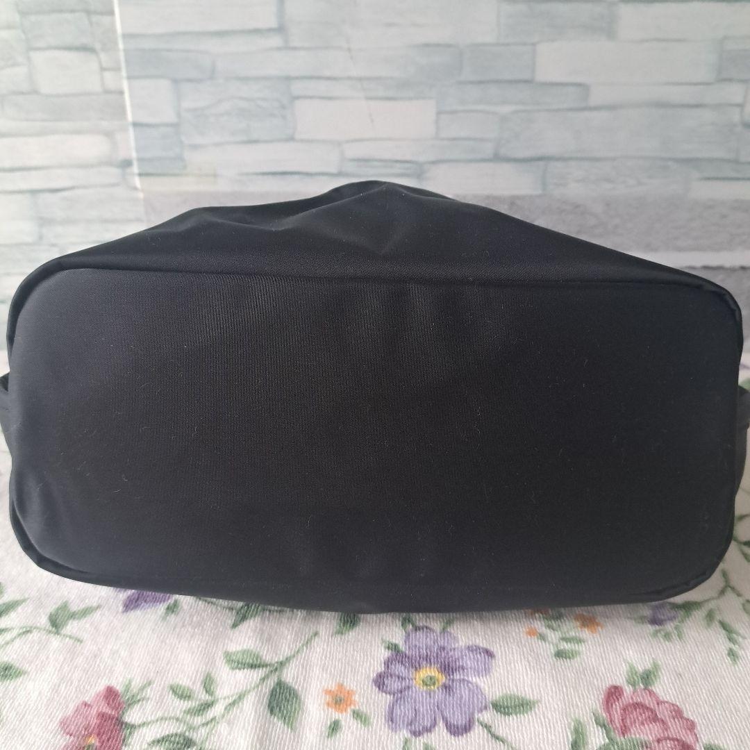 [新品未使用品]アニエスベー ボヤージュ 3室 トートバッグ 黒日本製 ナイロン