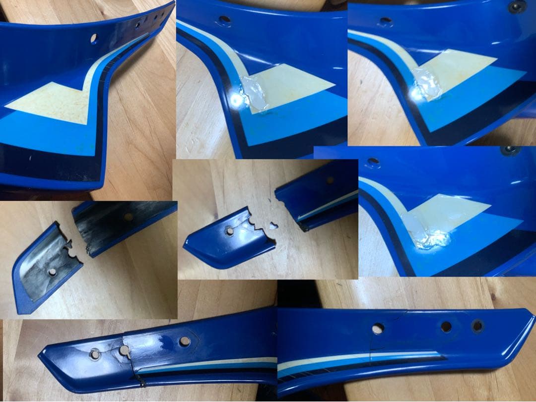 gsx-r750 初期型　gr71f アッパーカウル