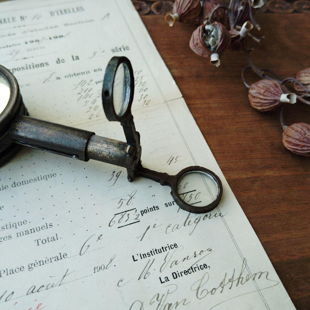 フランス蚤の市　アンティークルーペ　DEPOSE