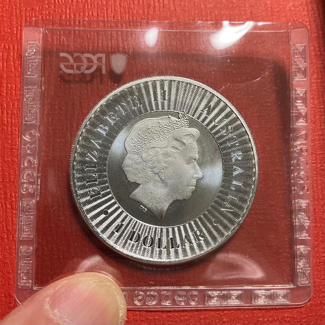 オーストラリア　カンガルー 2016年 記念 銀貨