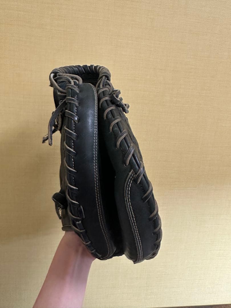 ミズノ グローバルエリート 軟式 キャッチャーミット ブラック