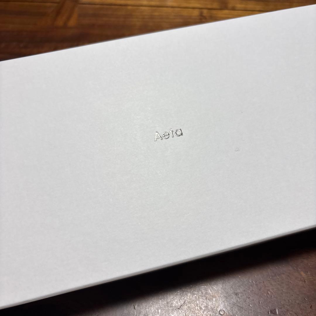 Aeta アエタ PG17 LONG WALLET BEIGE 新品