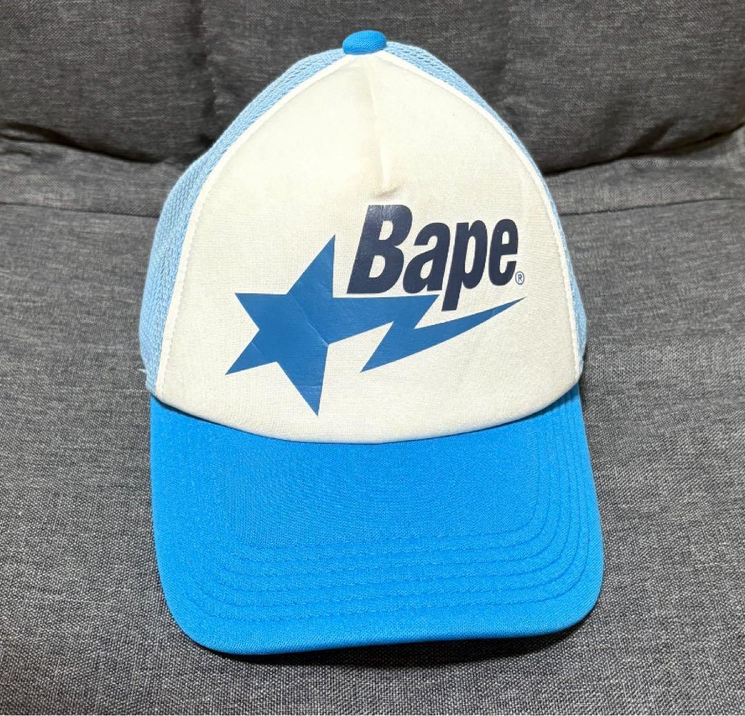 BAPE STA MESH CAP BLUE ベイプ