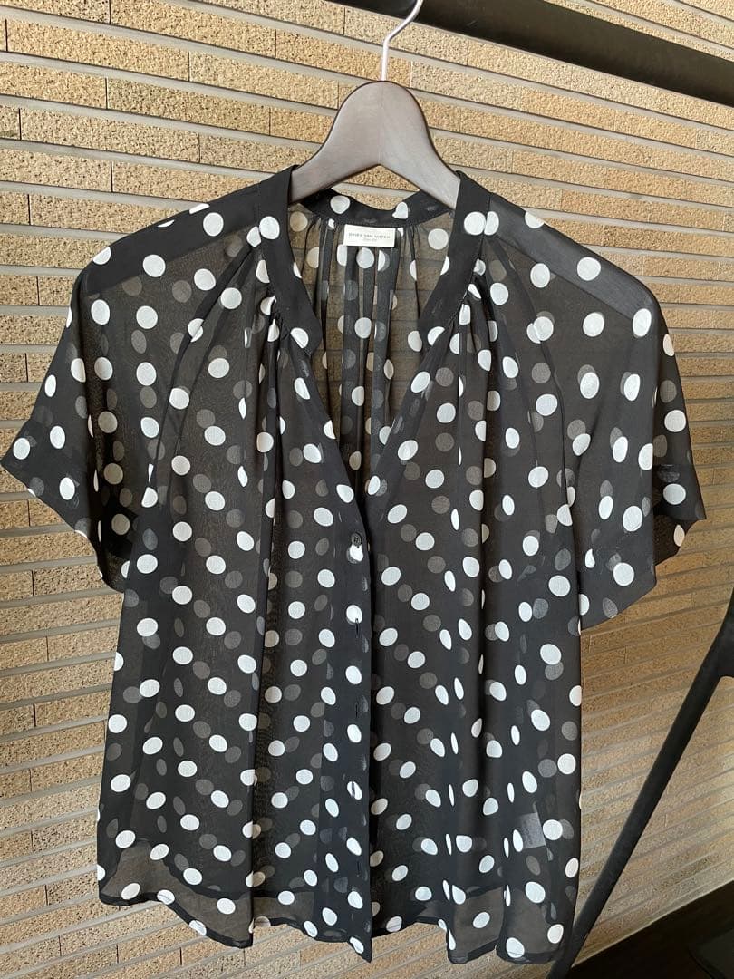 dries van notenドリスヴァンノッテン/シアードットブラウス/38