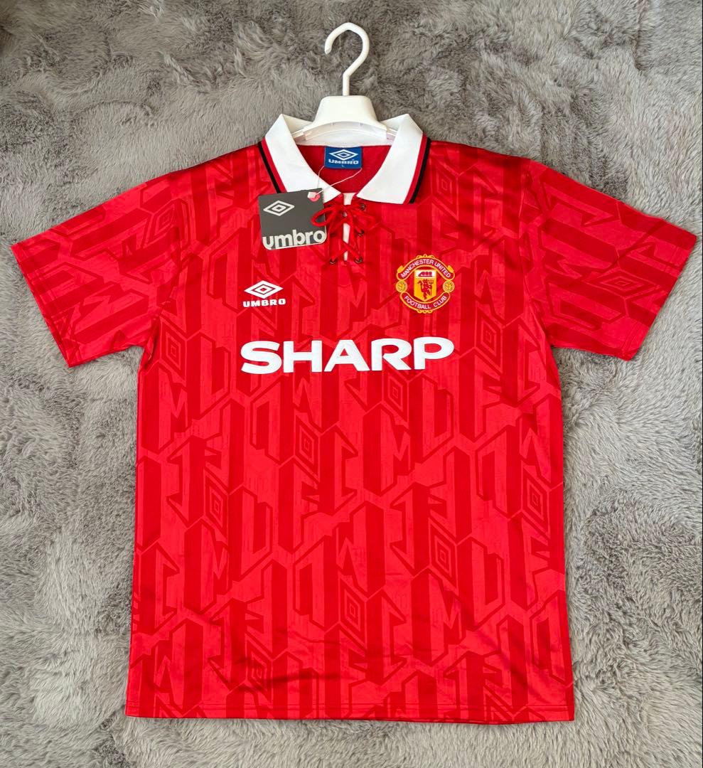 【激レア】UMBRO マンチェスターユナイテッド アウェイ 93-94 半袖 L