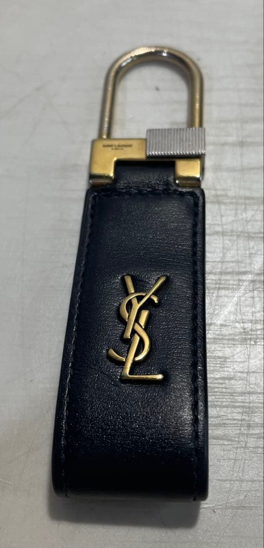 Saint Laurent サンローラン キーホルダー ブラック