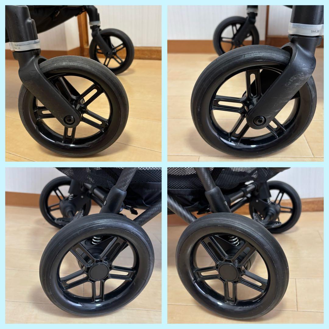 【美品❣️送料無料❣】 サイベックス ベビーカー メリオカーボン