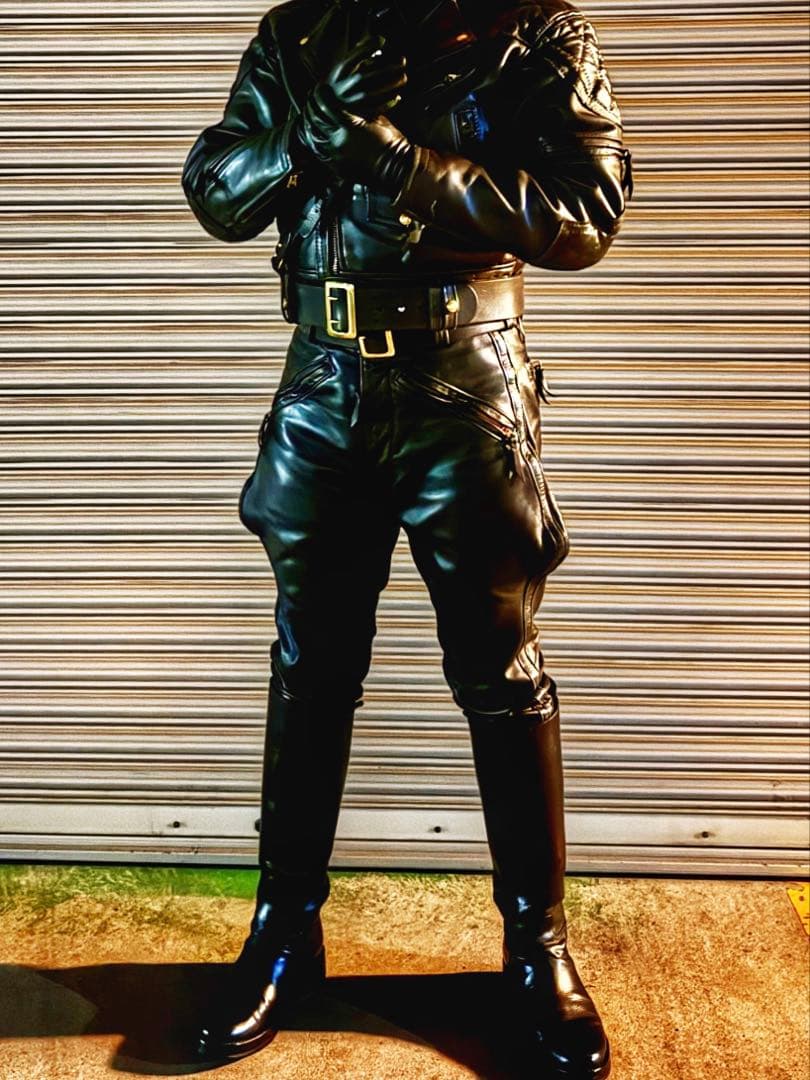 上質レザー sermoneta gloves 革手袋 レザーグローブ ボタン付き