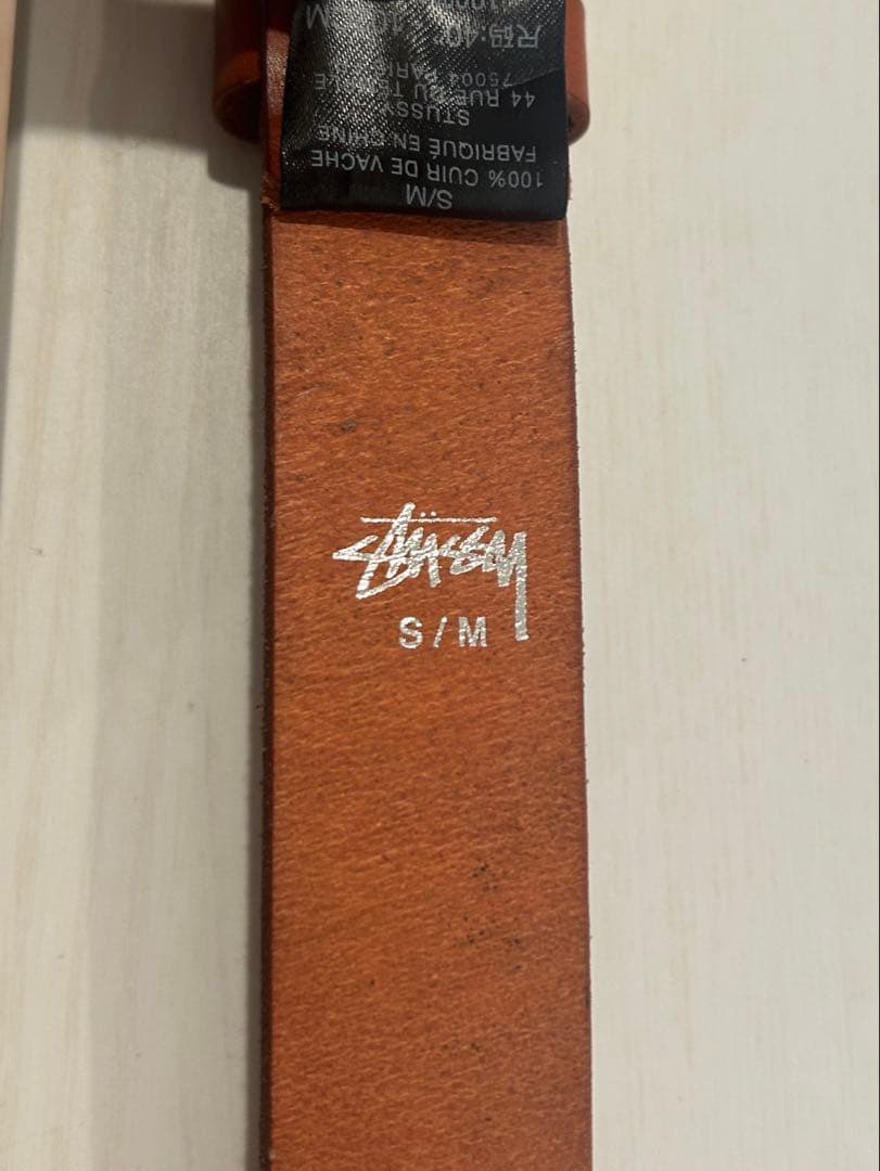 s*8様 本日のみ　STUSSY STUD LETTER BELT SM