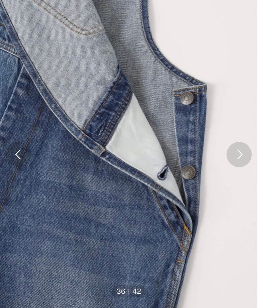 Spick & Span S.Shiori*S デニムサロペット 38 超美品