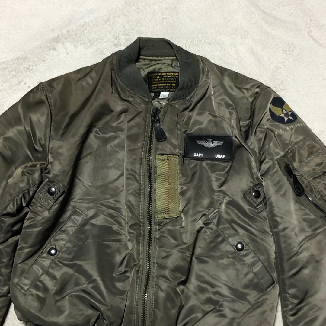 アヴィレックス MA-1 フライトジャケット USA製 CONMARジッパー