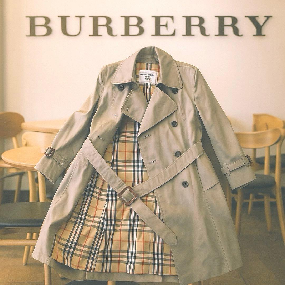 ヴィンテージ バーバリー Burberry トレンチコート ノバチェック