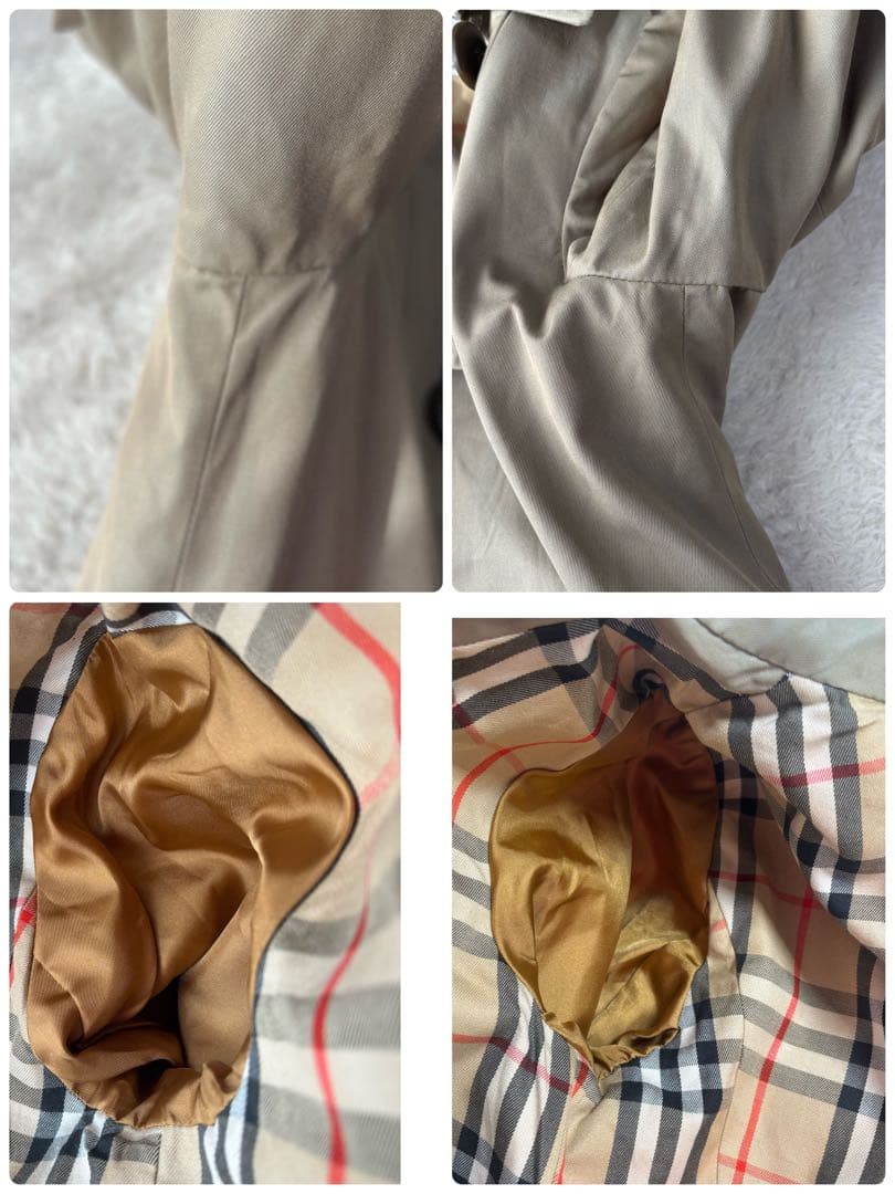 ヴィンテージ バーバリー Burberry トレンチコート ノバチェック
