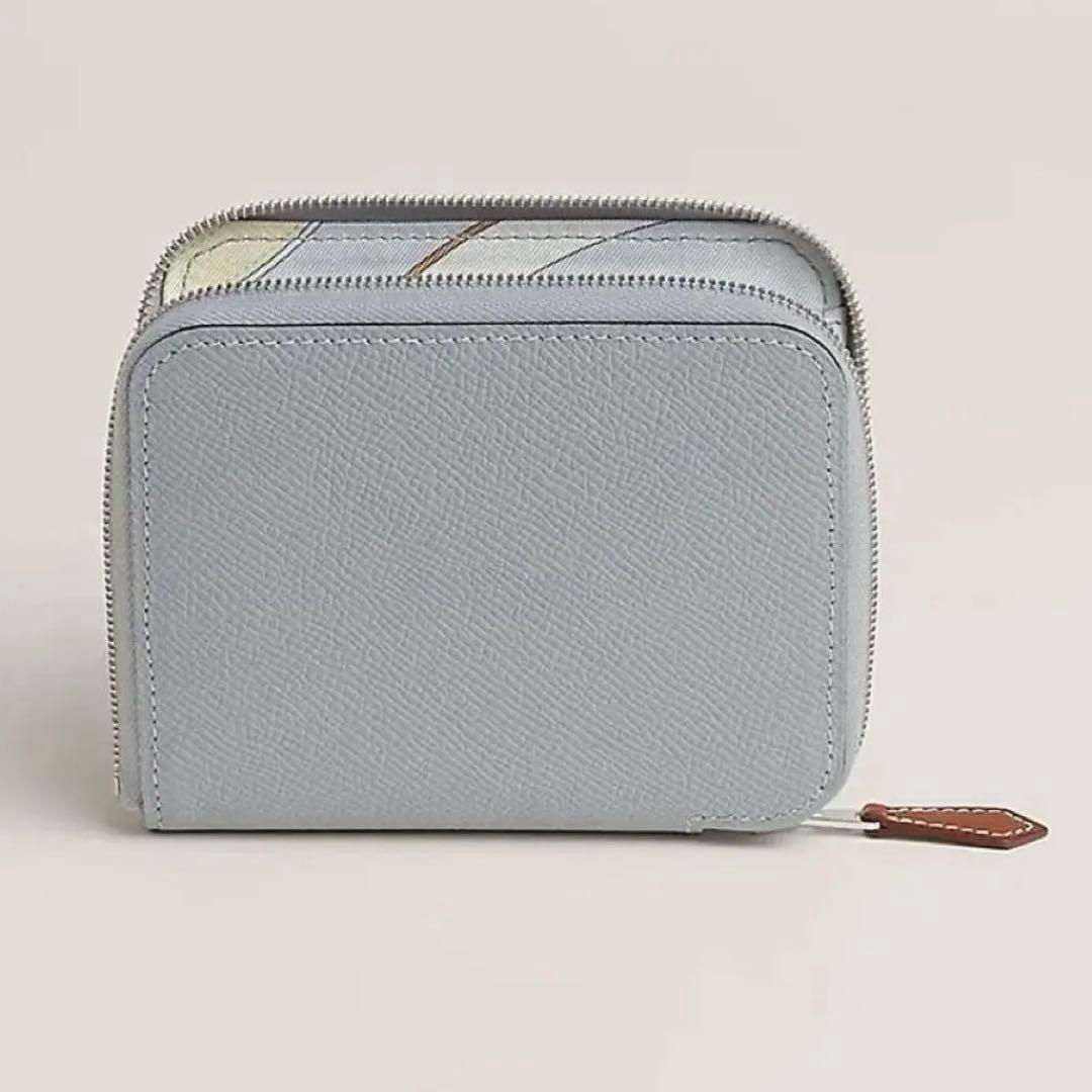HERMES エルメス　シルクインコンパクト　グリパンタン　新品未使用　新作