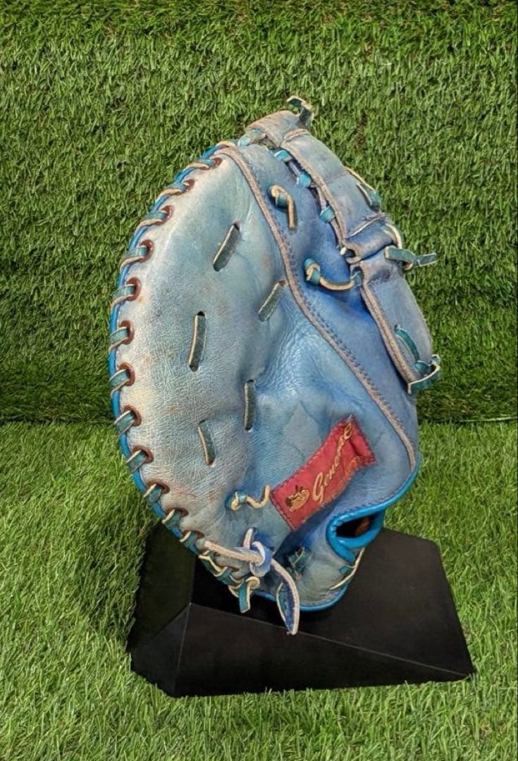 野球ミット　ファーストミット　ゼネラル　ミスタージャイアンツ　王長嶋サイン入り