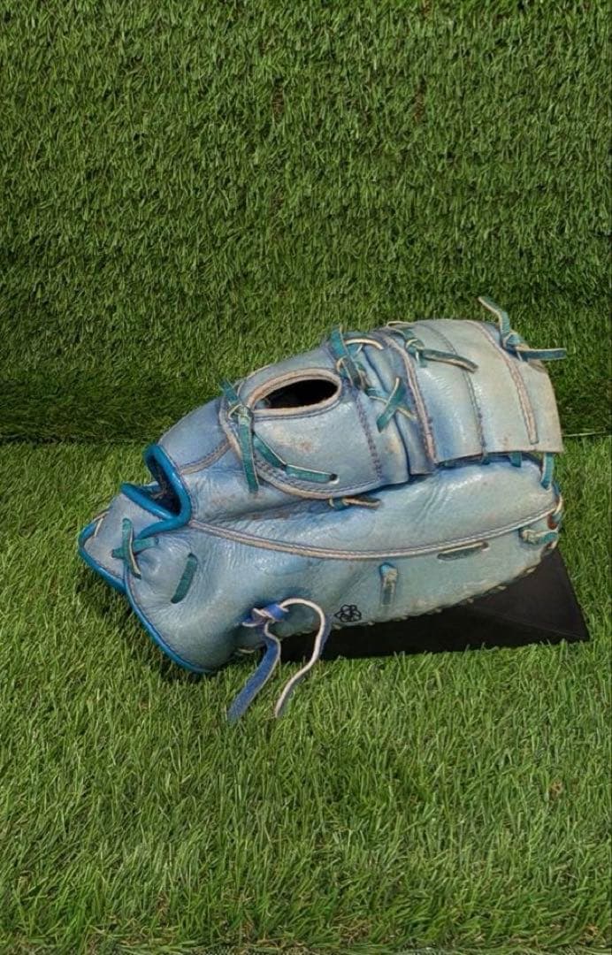 野球ミット　ファーストミット　ゼネラル　ミスタージャイアンツ　王長嶋サイン入り