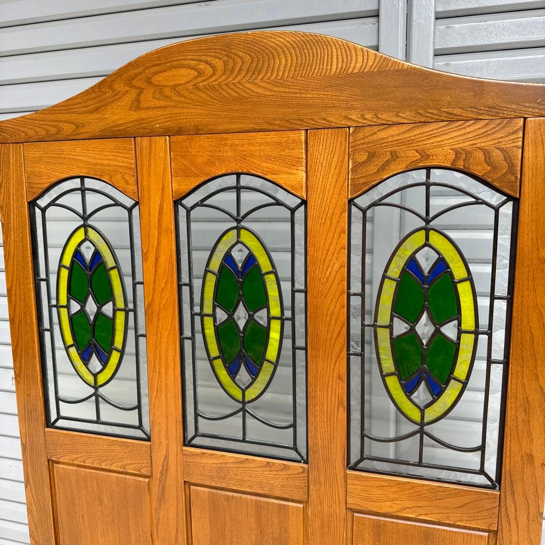 希少　ステンドグラス　衝立　パーテーション