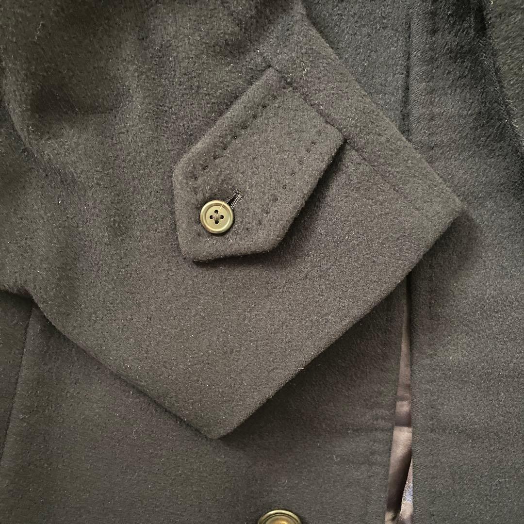 【Burberry】カシミヤ混ウールステンカラーコート