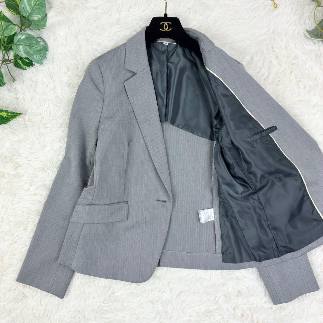 美品　エマジェームス　ウォッシャブル　ストレッチ　パンツスーツセットアップ　XL