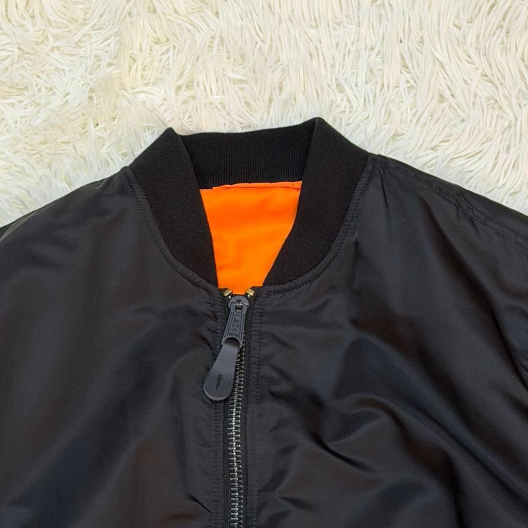 1948　アルファインダストリーズ MA-1フライトジャケット　L　 黒