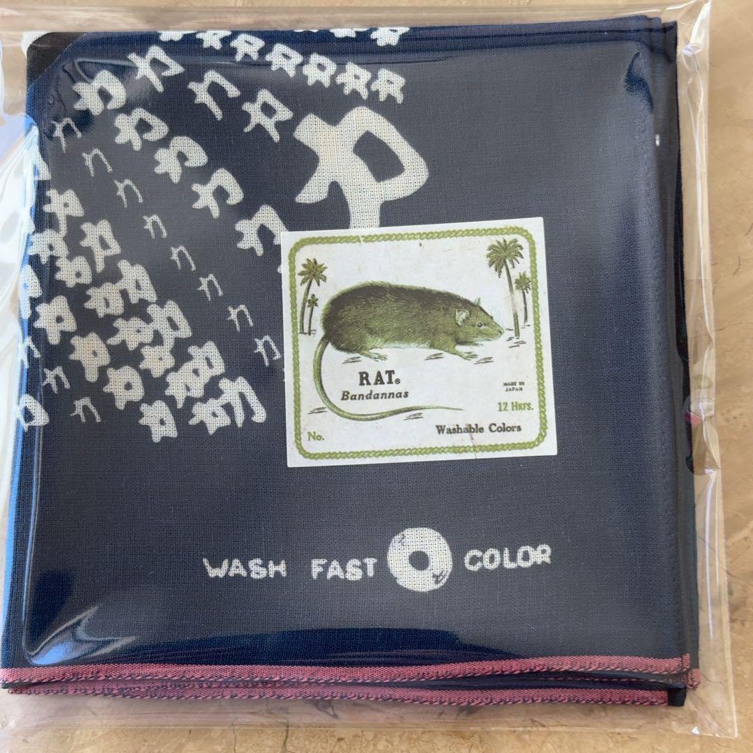 KAPITAL キャピタル バンダナ Power Record ボブマーリー 紺