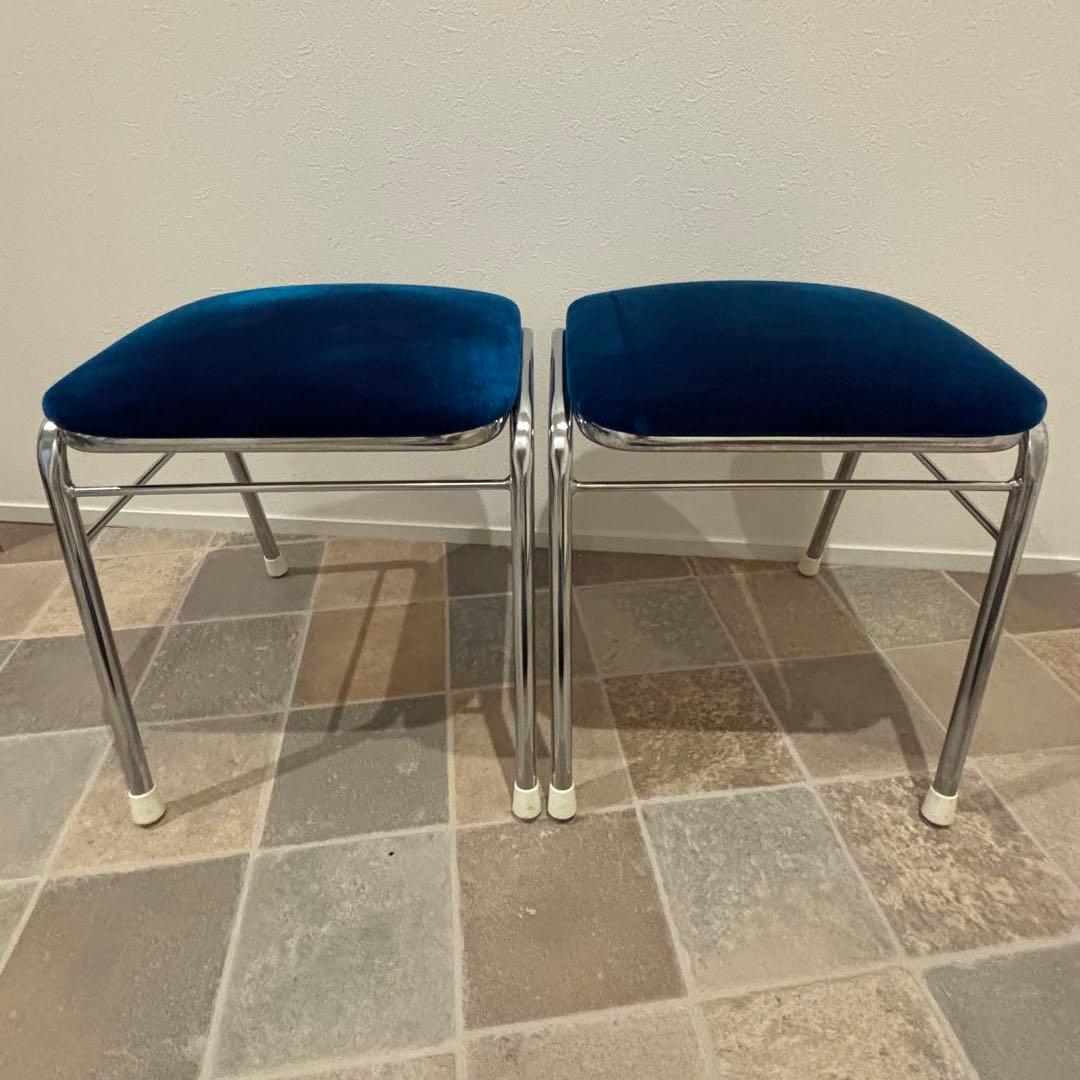 アーケード ビデオゲーム椅子 青　中古ゲーセンイス　アストロシティ カプコン