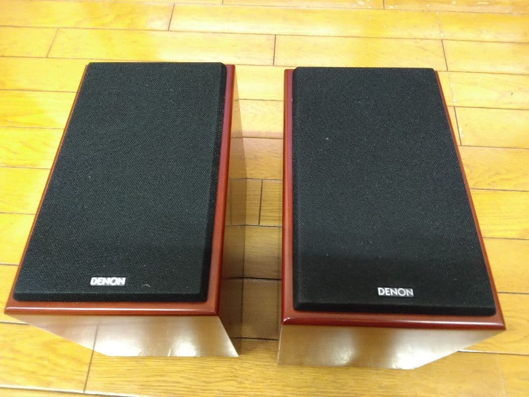 DENON スピーカー 木目調　SC-CX101