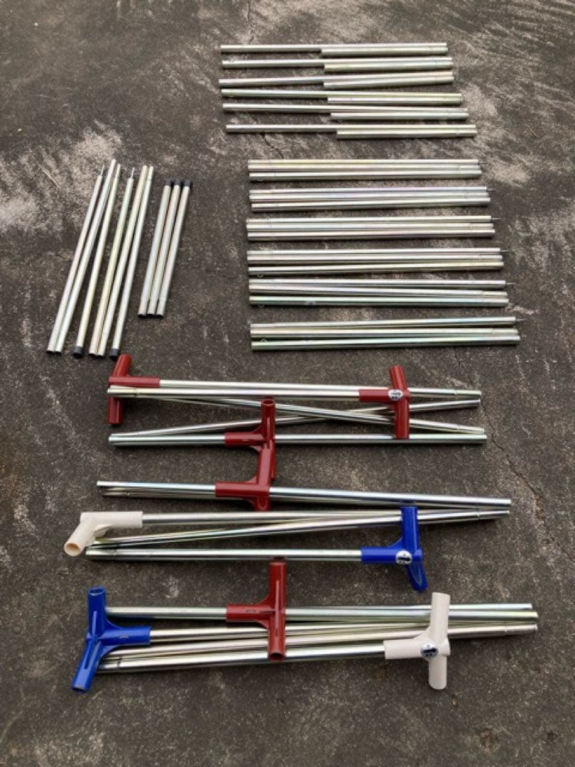 オガワ ロッジシェルター2 ポールのみ テントポールキャリーオール付き