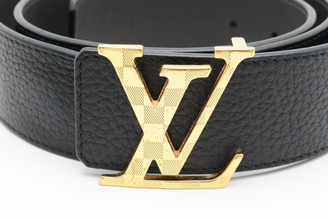 【美品】ルイヴィトン サンチュール ダミエ 40MM M0333T 95cm