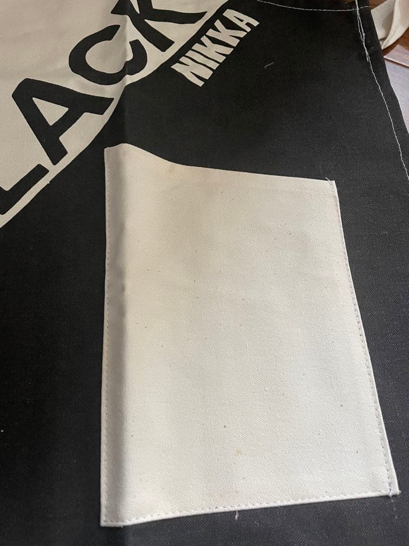 エプロン　前掛け　ニッカウィスキー　ブラックニッカ　未使用