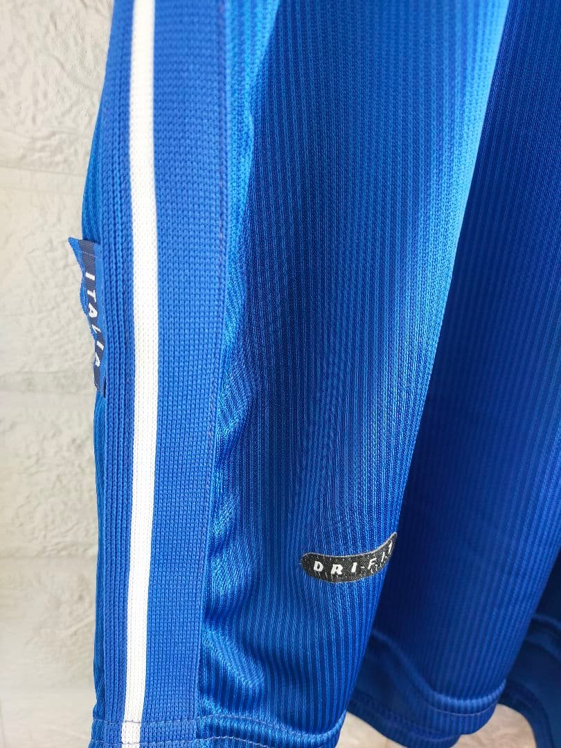 【当時物】ナイキ イタリア代表 1998年 Rバッジョ　青　イギリス製　Mサイズ