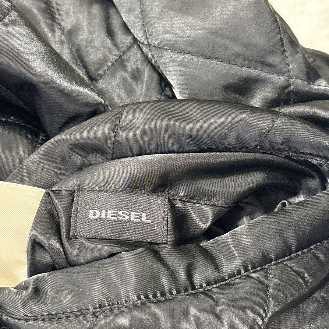 【希少】DIESEL ディーゼル スカジャン 刺繍 鷹 リバーシブル 2WAY