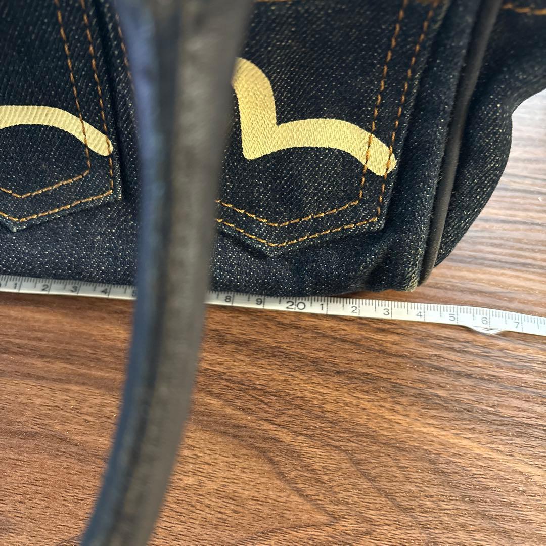 エビス　デニムハンドバッグ