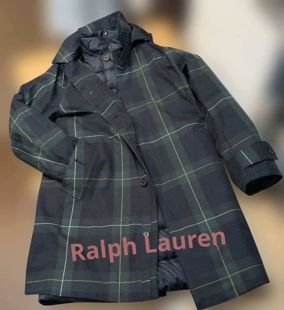 ✨️ポロ ラルフローレンステンカラーコートライナーダウン XS メンズ