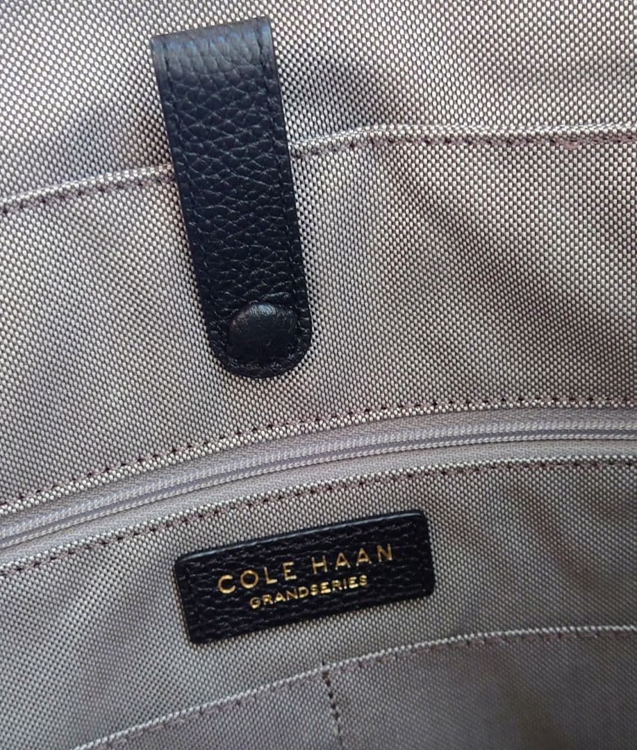 本日までお値下げ【未使用】コールハーン 黒 3weyバックパック A4もO.K.