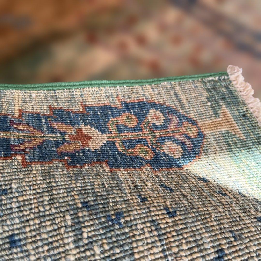 トルコ絨毯 手織りウール 155×71cm 保証書付