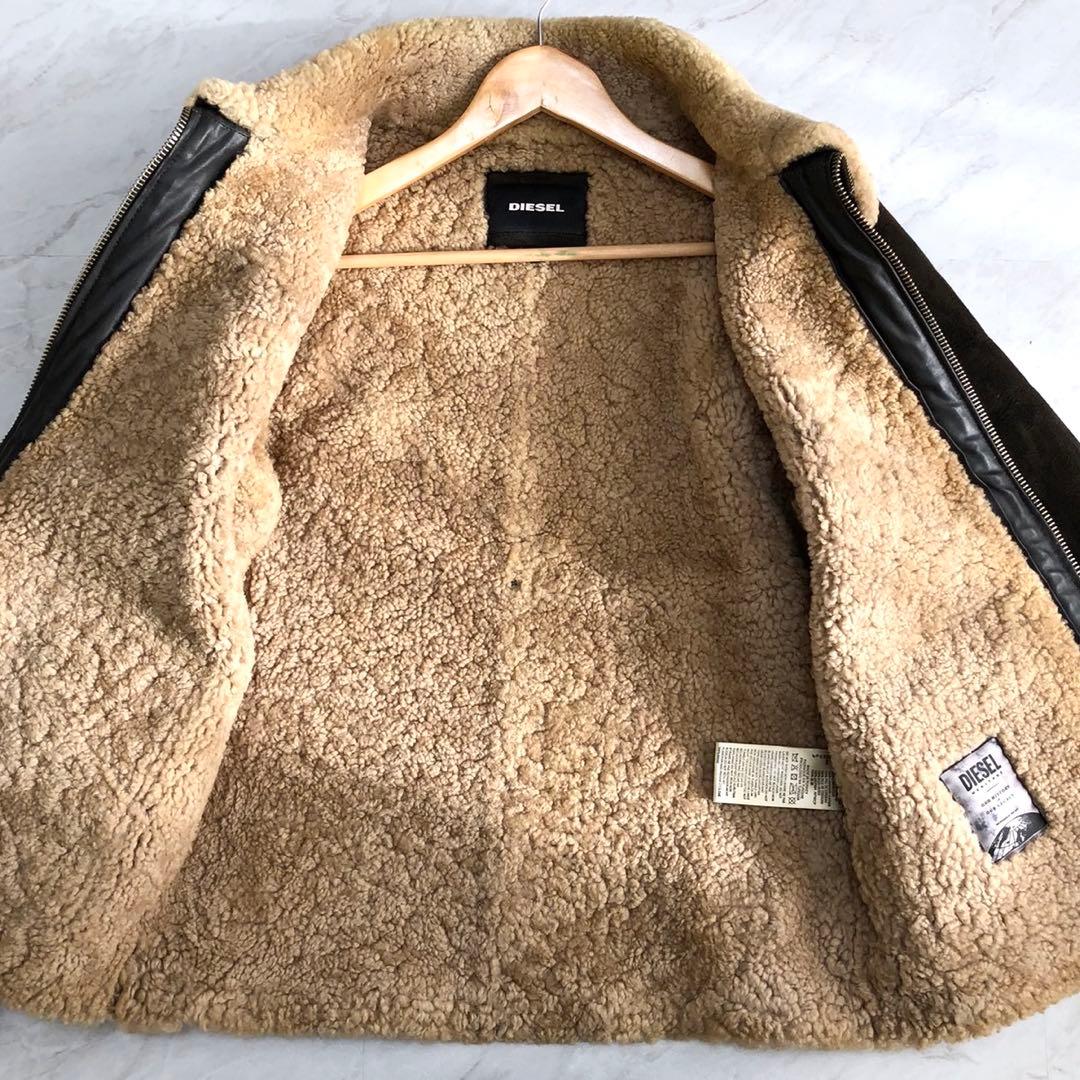 DIESEL HERITAGEライン B-3 リアルムートン フライトジャケット