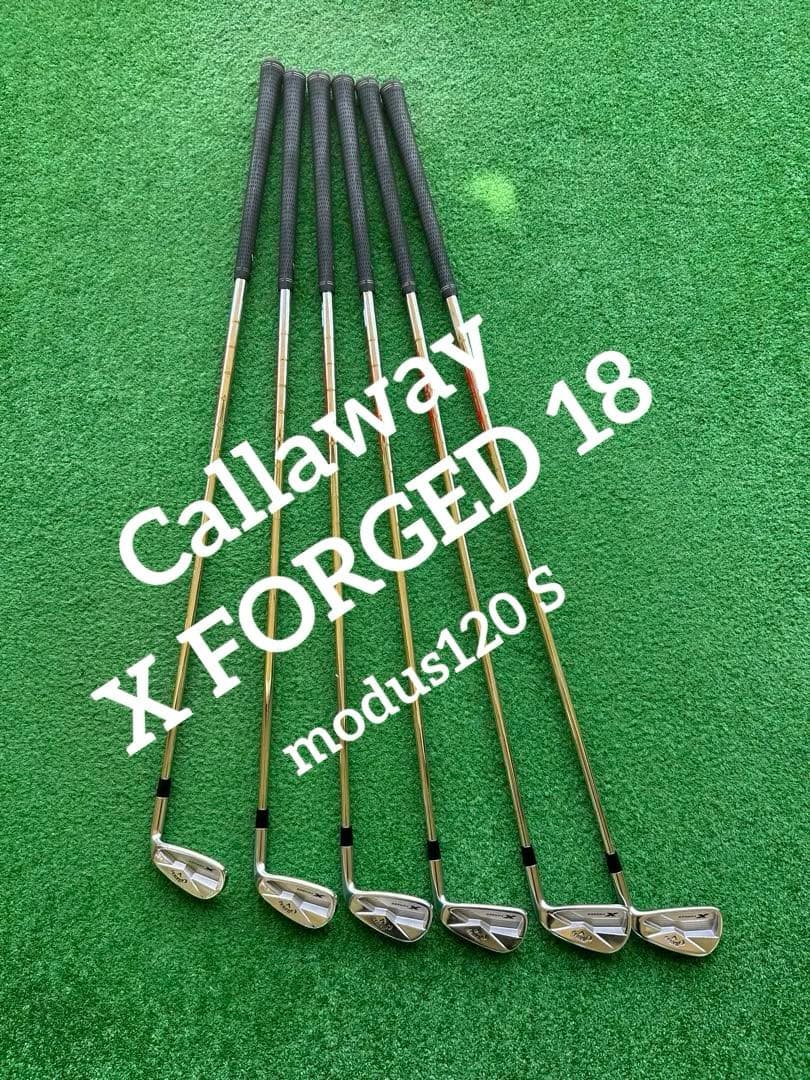 キャロウェイ Xフォージド 2018 アイアンセット 6本