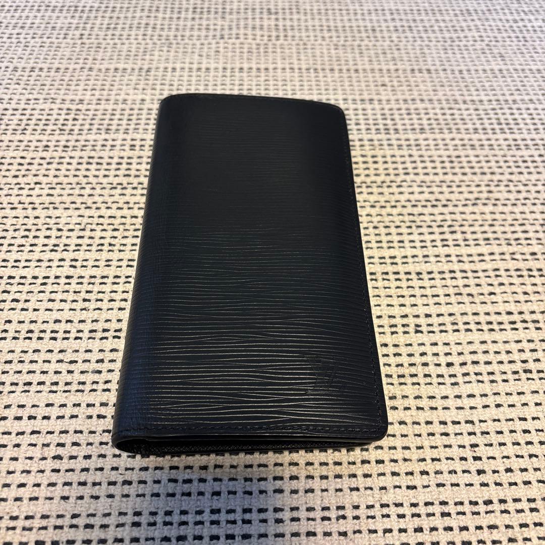 LOUIS VUITTON エピレザー ブラック 長財布