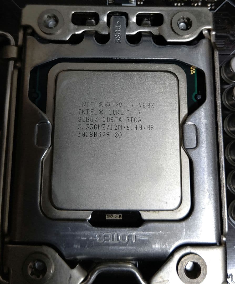 Intel cpu Corei7 980X と960 マザボ等付き
