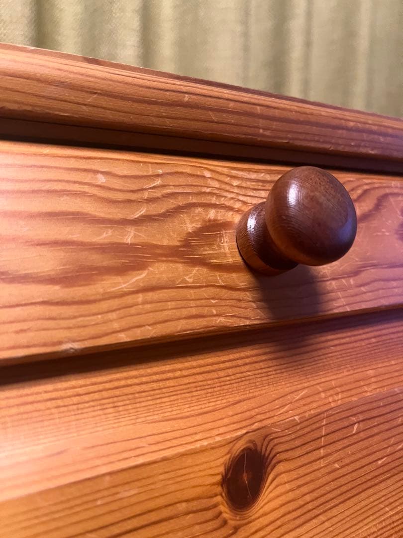 北欧　ビンテージ　パイン材　ライティングビューロー