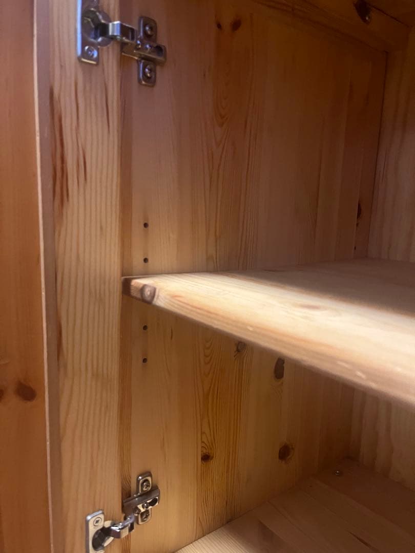 北欧　ビンテージ　パイン材　ライティングビューロー