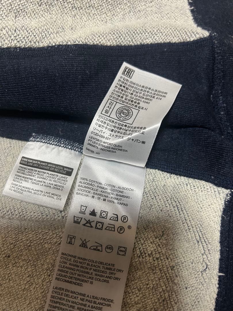 【貴重】Levi's ×ループウィラー パーカー Lサイズ