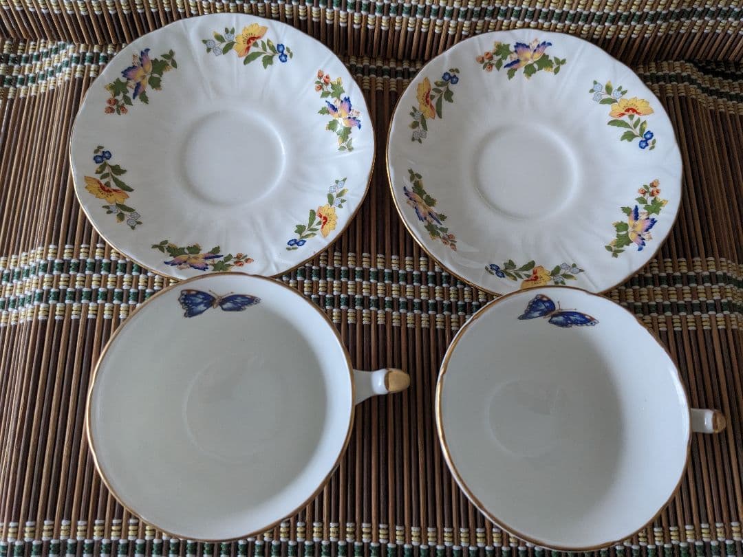 エインズレイ★カップ＆ソーサー、小鉢