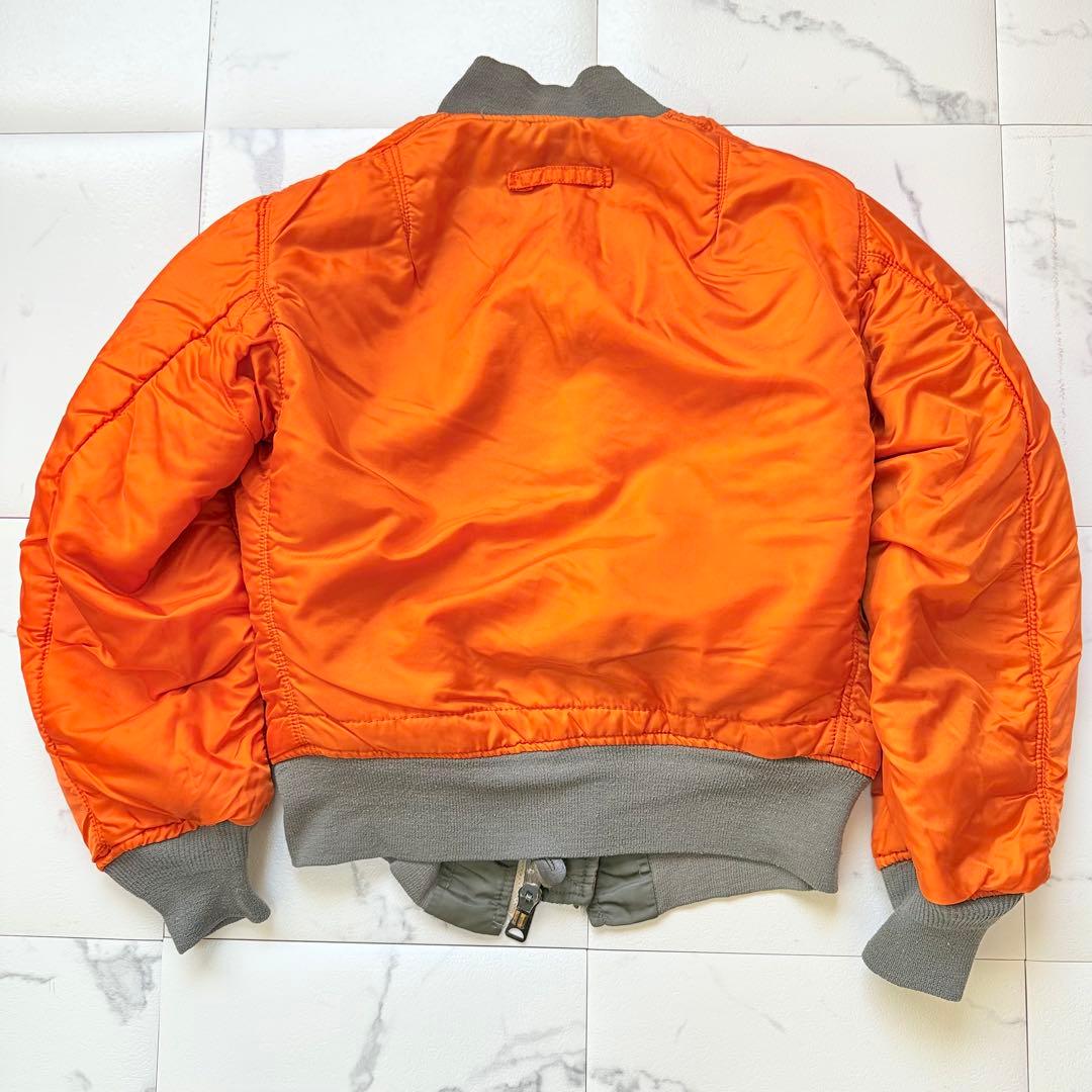 80s 初期 USA製 ALPHA MA-1 IDEAL フライトジャケット