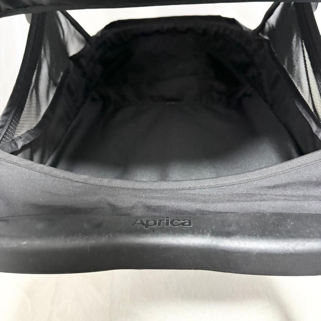 美品 アップリカ ラクーナ ビッテ　クッション レザーハンドル Aprica