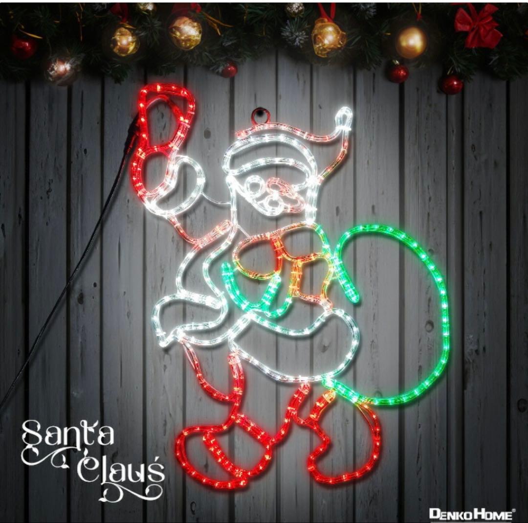 イルミネーション 屋外用 モチーフライト サンタクロース サンタ